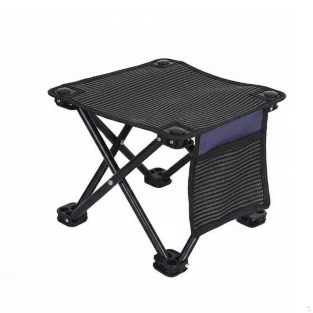 CrossedLeg Frame Folding Stool Foldable Portable Seat Lightweight Outdoor Gear for Fishers,