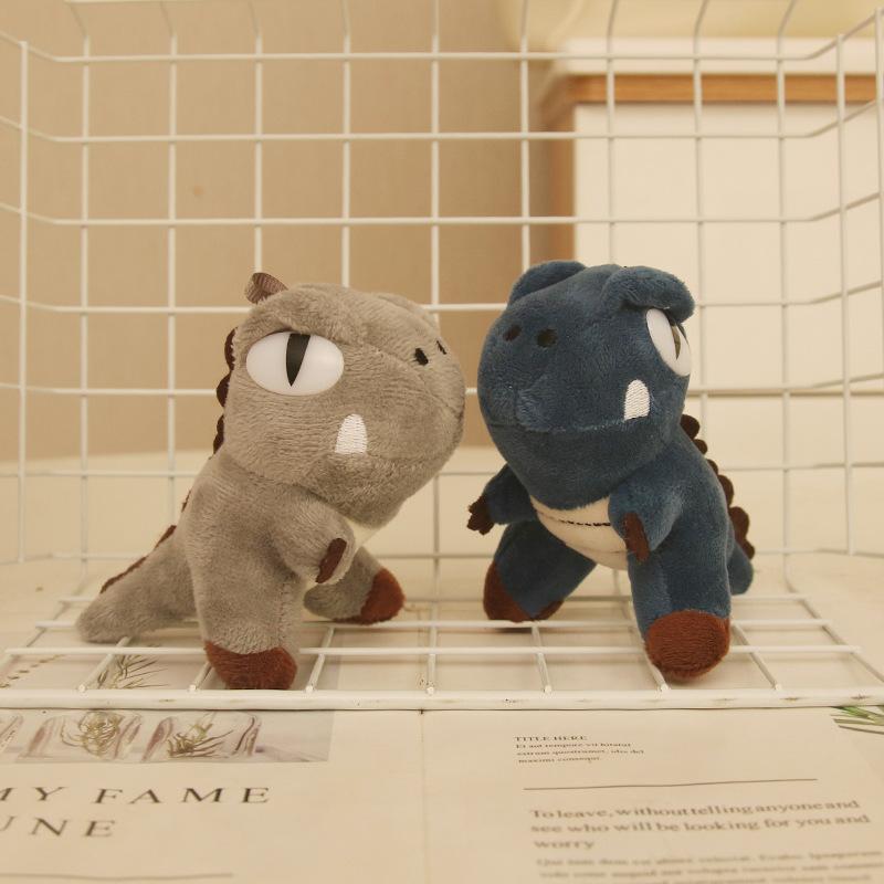 Tyrannosaurus rex Schlüsselanhänger Plüschtier Dinosaurierpuppe Schultasche großer Anhänger