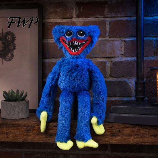Smiling Plush Toy Game Character Inspired Long Limbs Cartoon Decoration Plushie Stuffed Doll Home Bedroom Fan Collectible Gift