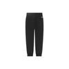 Li Ning Sports Lifestyle Series Logo Tapered Knit Joggers Women Joggers Black AKLS288-1