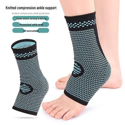 All-Season Breathable Knit Ankle and Heel Protector for Sports