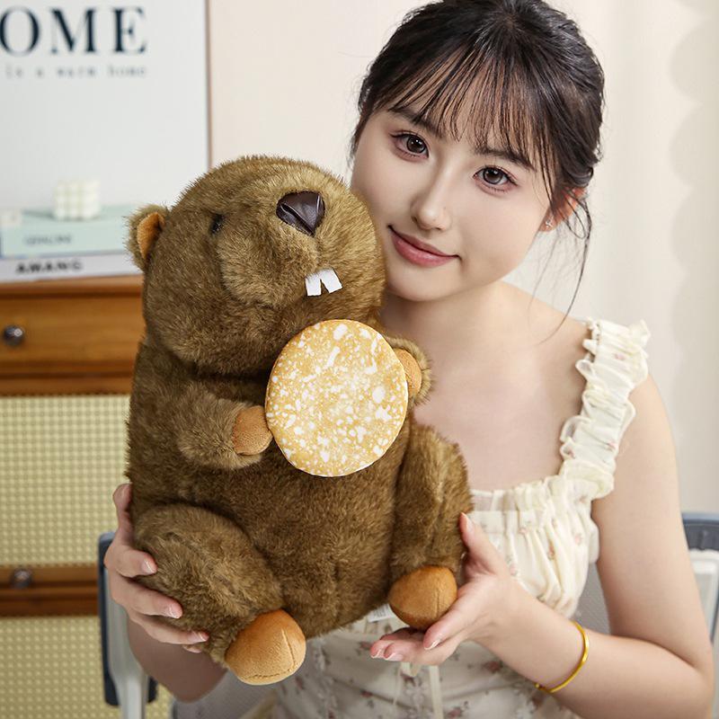 Cute Capybara & Marmot Plush Toy - Adorable Gift for Birthdays