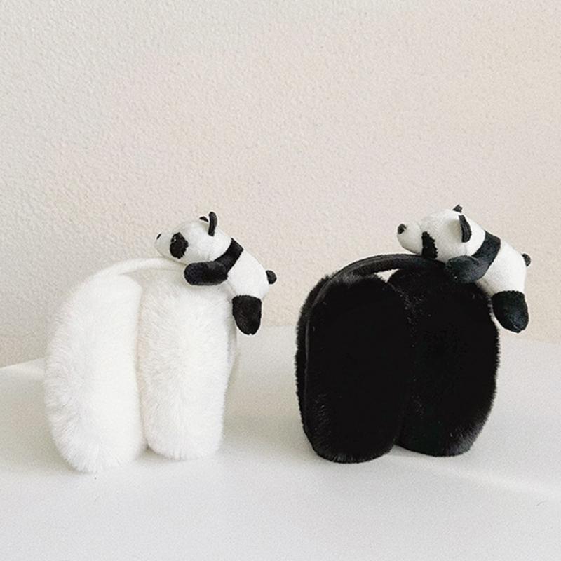 Panda Plush EarMuffs for Women and Children of All Ages Outdoor Earmuffs