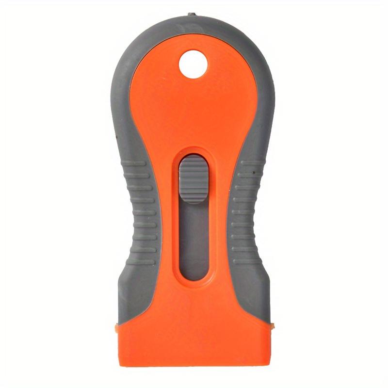 

Скребок для керамической плиты, скребок для стекла плиты, скребок для чистки индукционных плит и стеклокерамики для магазинов оранжевый