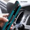 Ring Holder PU Leather Case For Vivo X60 Pro 5G Back Cover Luxury Magnetic Silicone Protection Phone Case For Vivo X60 Pro Plus