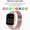 New For Women Bluetooth Call Smart Watch Women Men Heart Rate Blood Oxygen Voice Assistant 100+Sports Ladies Smartwatch