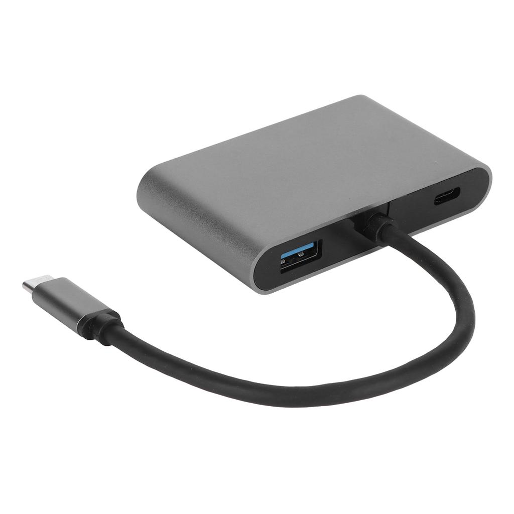 5 In 1 TypeC MultiFunction Docking Station HDMI+DP+VGA+USB+PD Interface HUB Adapter