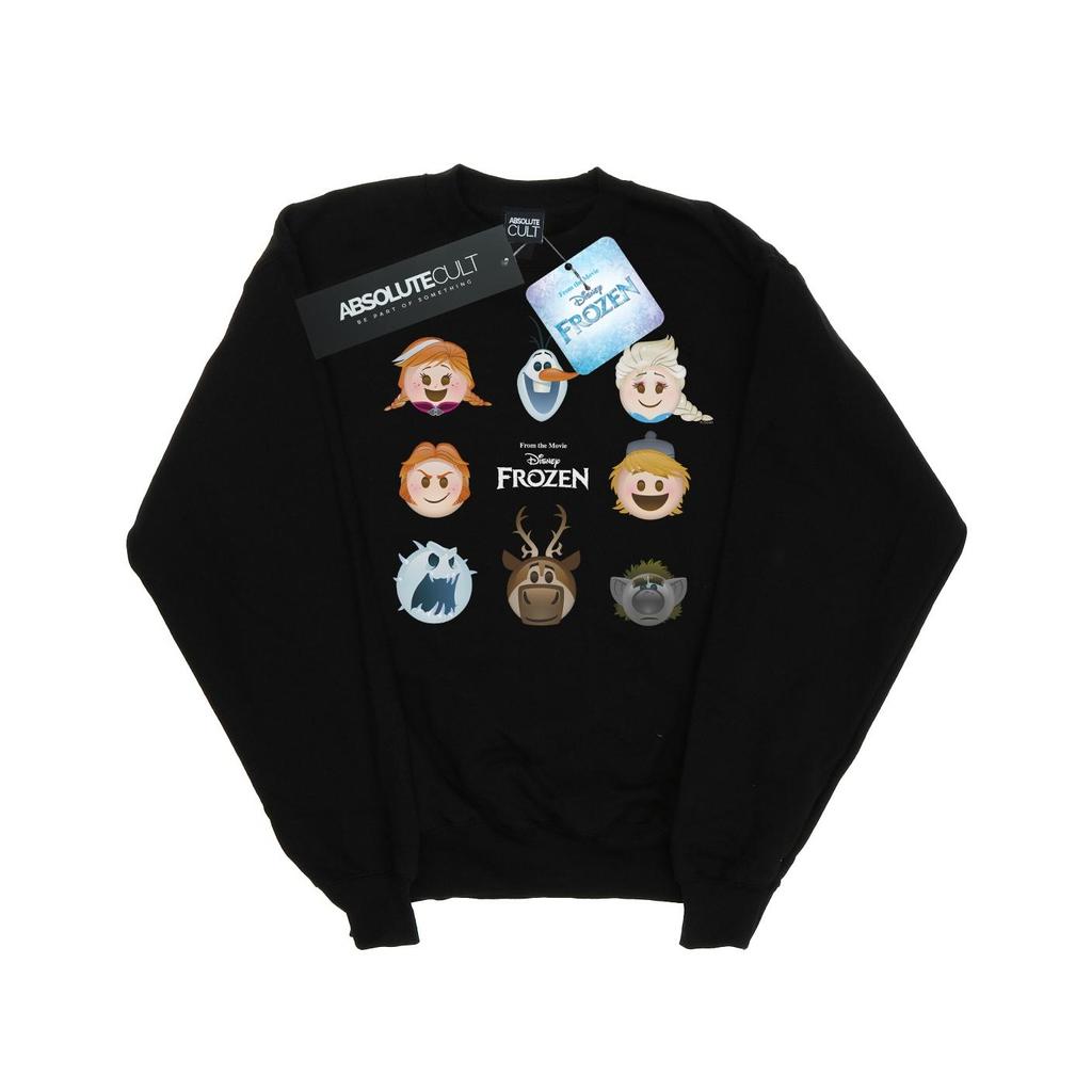 Disney Womens/Ladies Frozen Heads Sweatshirt