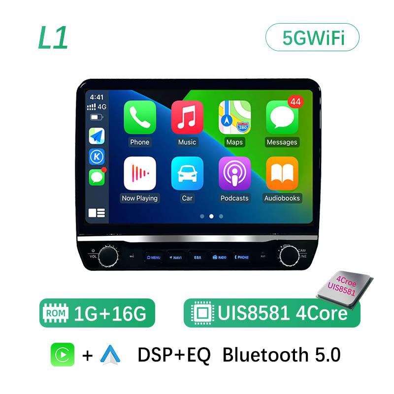 Two Buttons Android Car Multimedia For 9/10 Inch Universal 2din Multimedia Video Player Head Unit Radio Stereo Wireless CarPlay