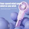 Misting Fan Portable Rechargeable USB 4 Speeds Portable Mist Fan Household Electricity And Equipment For Summer Beach Camping