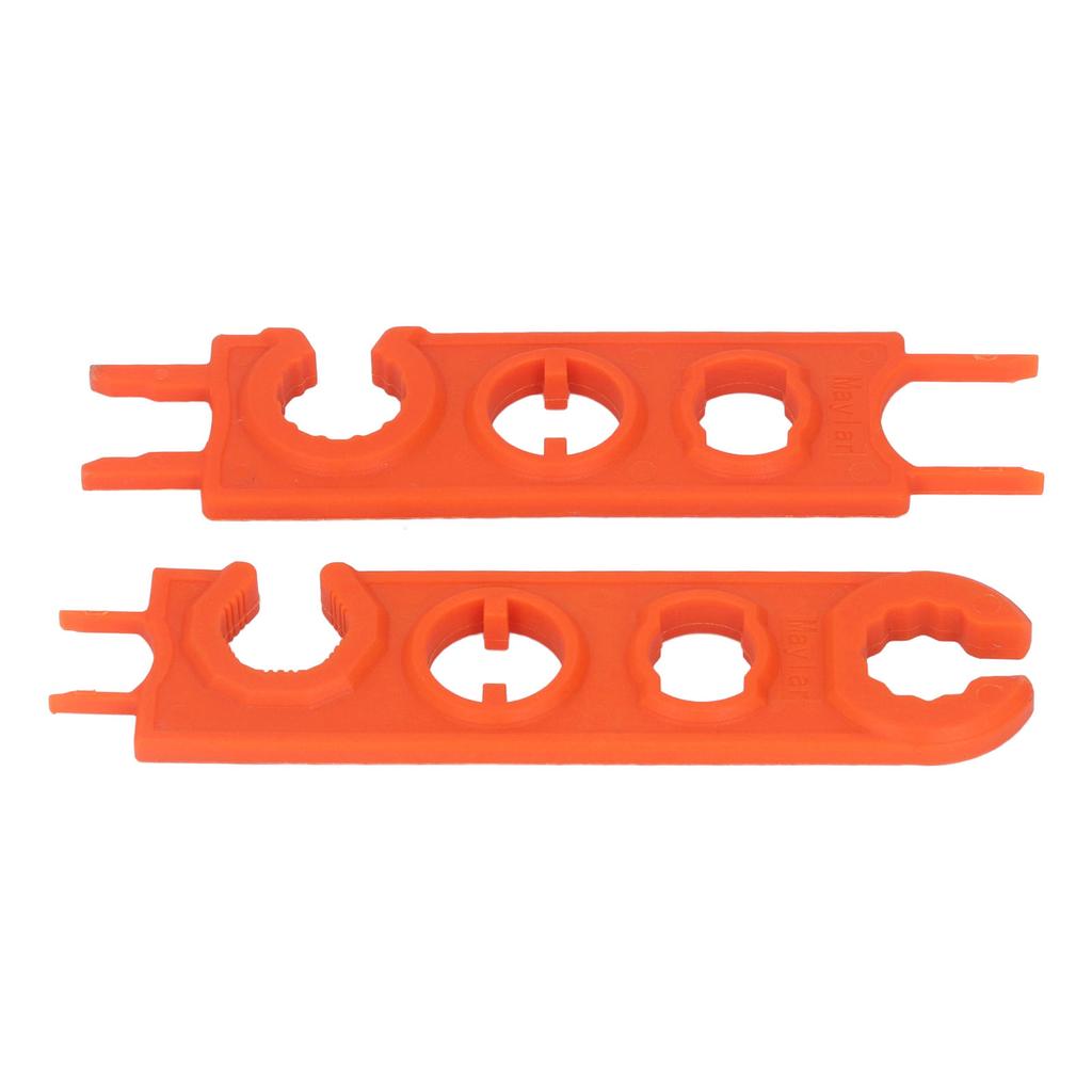 1 Pair Solar Spanner Wrench Assembly Panel PV Disconnect Removal Connector Tool Orange