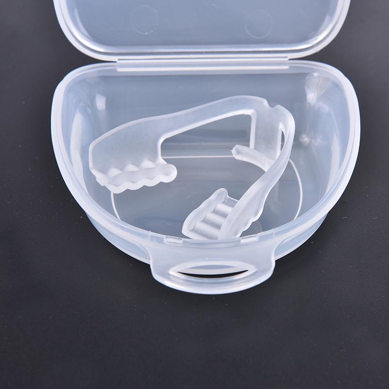 Tooth Grinding+Storage Box Dental Mouth Guard Bruxism Splint Night Sleeping