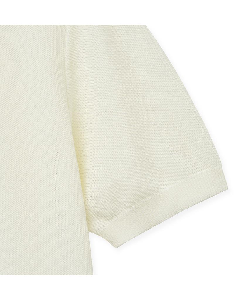 IOLO Solid Half Crewneck_Ivory