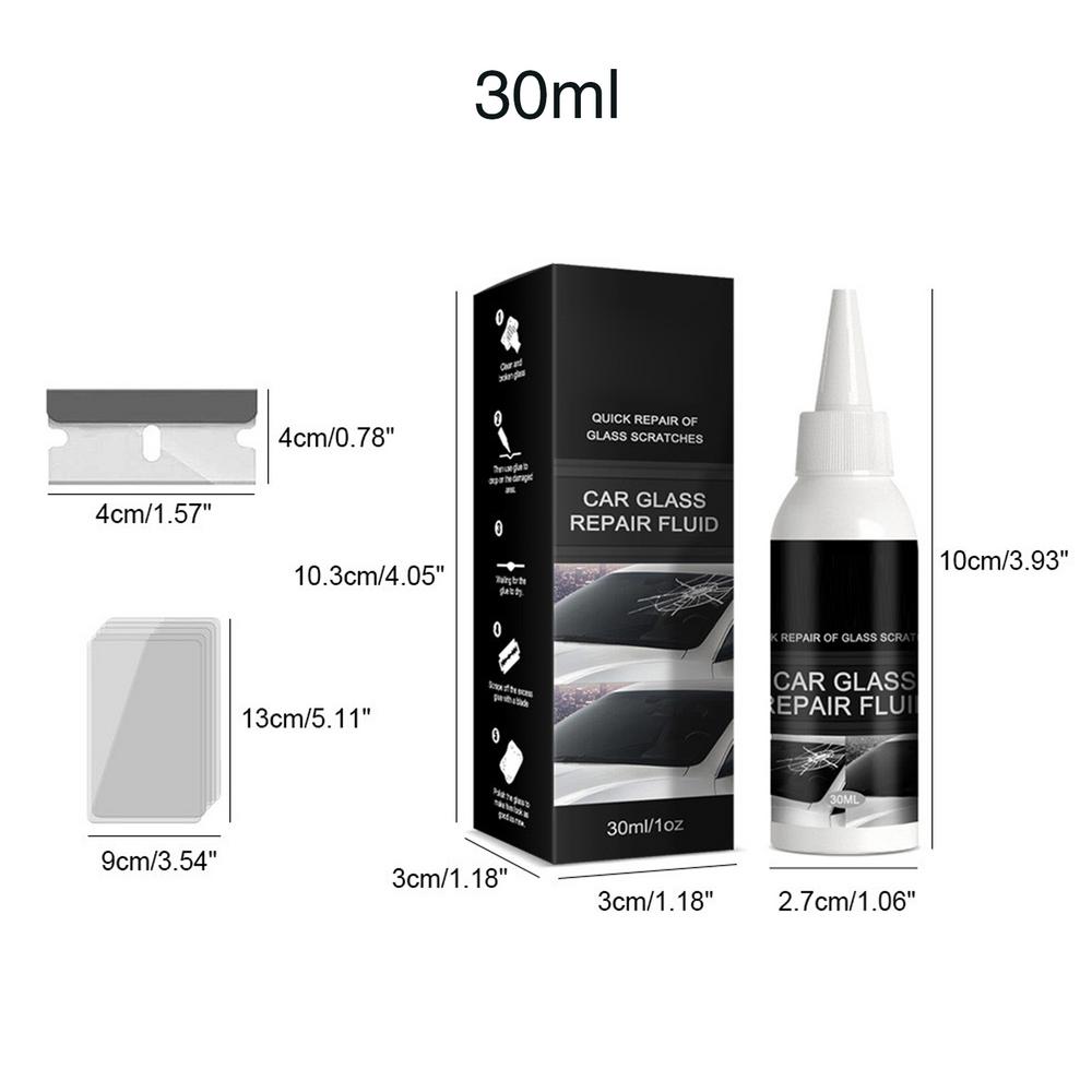 Sada na opravu čelního skla Sada na opravu autoskla Pro kapalinu na opravu čelního skla Pro opravu okenních skel Automobilové lepidlo Nástroje