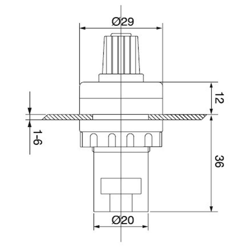 Inverter Speed Control Potentiometer LA42DWQ-22 LA42 Potentiometer Resistance 1K 2K 5K 10K
