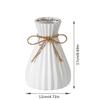 3pcs Water Ripple Plastic Vase Home Living Room Office Flower Arrangement Decoration Crafts Wedding Table Center Vase Ornament