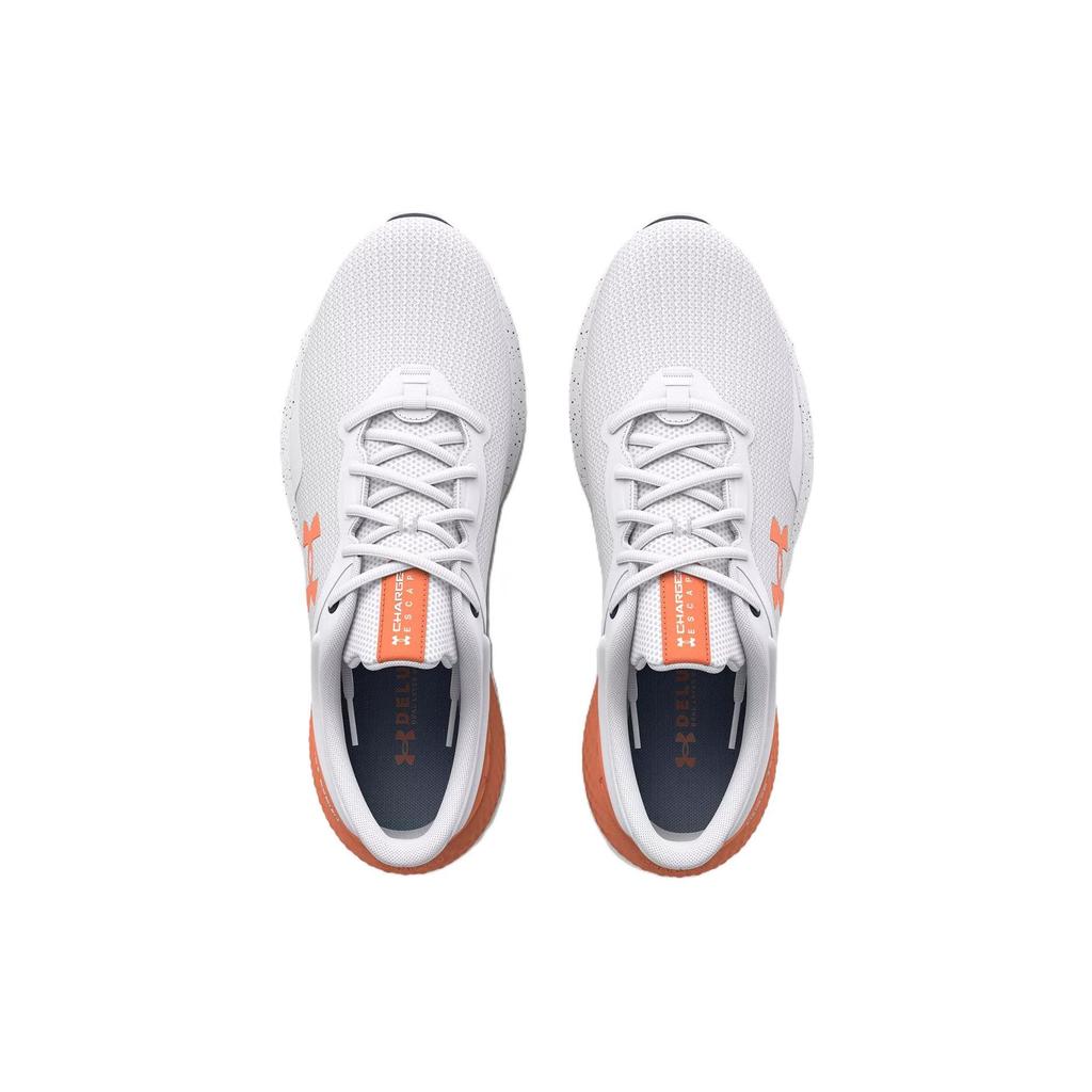 Under Armour Women's Charged Escape 4 White Orange Tropic 3025426-103