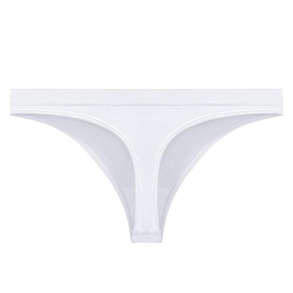 Low-Rise Sexy Seamless Triangle Thong Panties for Women - Breathable European & American Style
