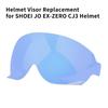 Hjelmvisirerstatning for SHOEI JO EXZERO CJ3 Hjelm Motorsykkel Vindskjerm Hjelmlinse