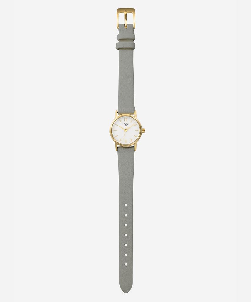 Mejong246 Women'S Leather Watch Ms246-21 Gwh/Gr