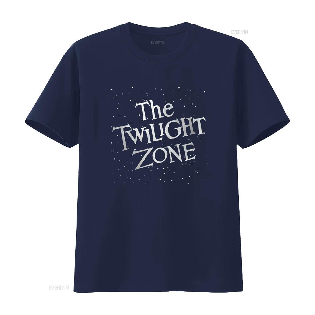 Womens The Twilight Zone Dark T Shirt Black Small Vintage Washed Streetwear Graphic Unisex Comfortable Top For Everyday Wear