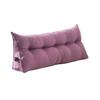 Headboard Triangular Pillow Back Support Headboard Cushion with Side Pocket Daybed Bolster Cushion with Removable Cover