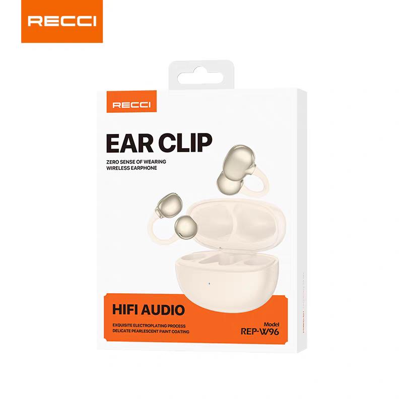 Recci REP-W96 Clip-On Wireless Bluetooth Earbuds