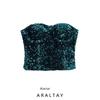 Araltay Fashion Style Women's Clothing New Niche Style Sequin Decorative Word Tank-Top 8741275 500
