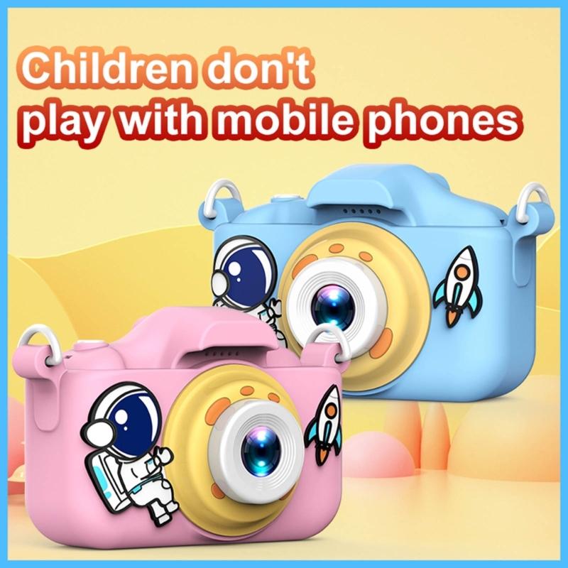 X9 Kid Digital Camera 2000W Pixels 1920x1080P Photos Video Recorder for 3-12 Years Old Girl Boy Built-in 400mA Battery