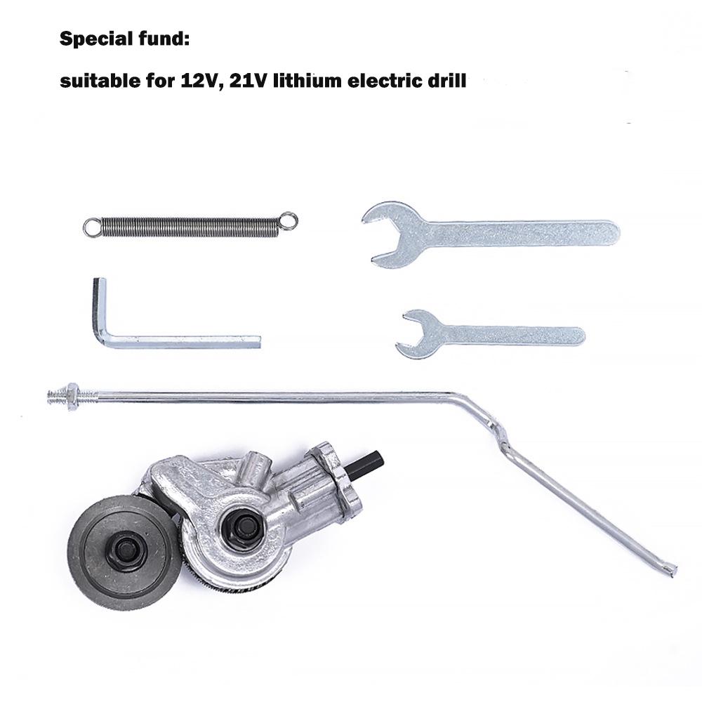 

Electric Drill Convert Shears Plate Cutter Metal Sheet Cutter Tool Free Cutting Tool Nibbler Sheet Metal Cut Electric Scissor