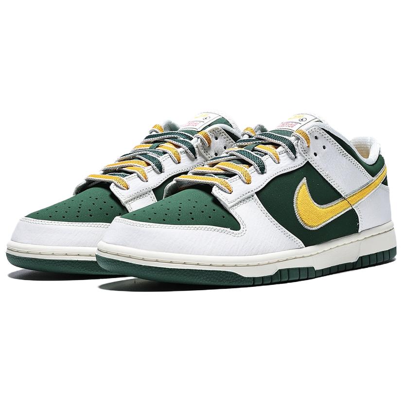 Nike Dunk Low Retro Sail Fir University Red Gold Męskie Trampki Zielony University-Złoty IM4413100