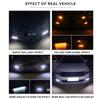 SEAMETAL LED Car Daytime Running Light DRL Daylight Lamp Turn Signal Lights