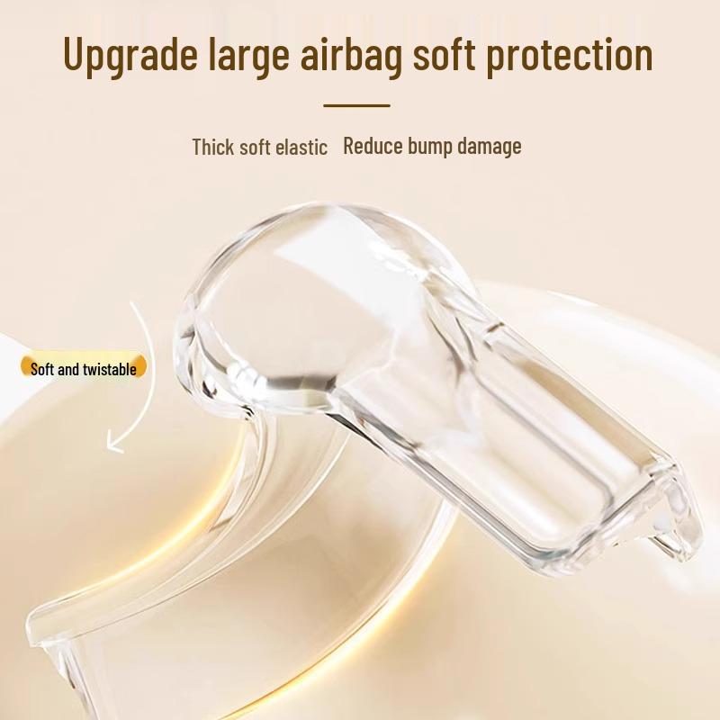 10-Piece Silicone Corner Protectors: Anti-Collision Right-Angle Bumpers with Soft Padding for Tables and Windows