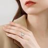 Adjustable Rotatable Sunflower Moonstone Ring – Women's Stylish Versatile Jewelry