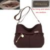 Große Kapazität Nylon Umhängetasche Damen Messenger Bag