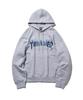 Flame Logo Hoodie Melange Gray
