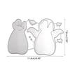 Penguin Metal Cutting Dies Handmade Crafts DIY Scrapbooking Embossing Supplies for Children Girl Boys Handmade