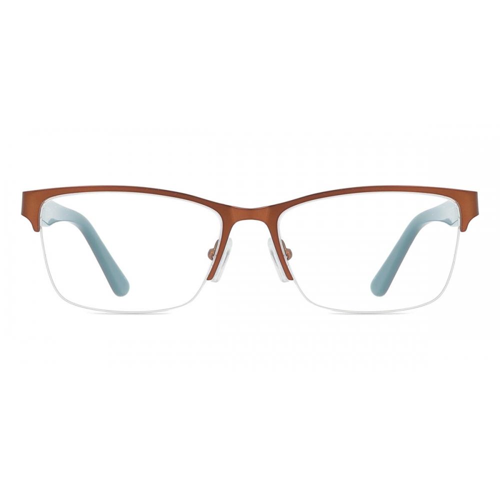 

Semi Rimless Rectangle Brown Smartbuy Collection Nicolas Asian Fit 617a Fashion Unisex Eyeglasses Brown/53