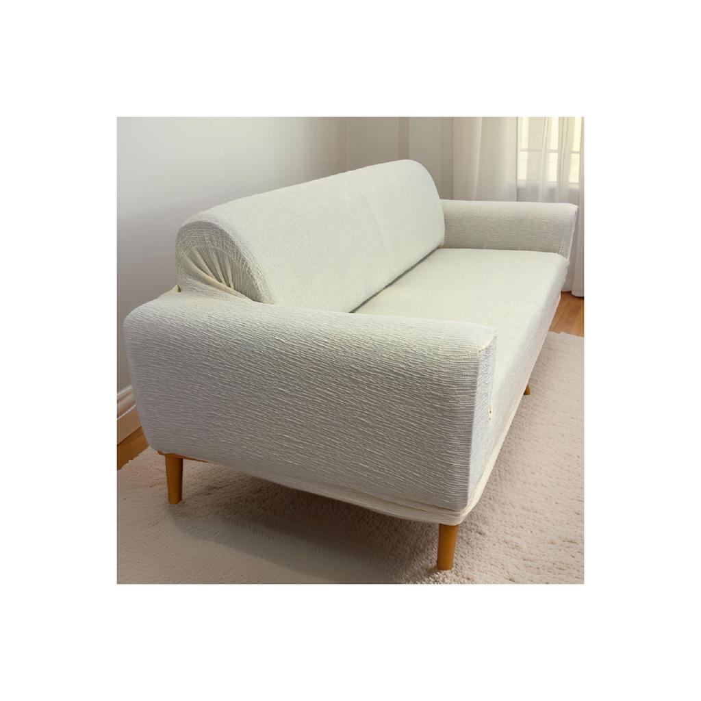 Jacquard-3-Sitzer-Sofabezug, Schlafsofa-Sofabezug (Produktinhalt 1Stk) grau