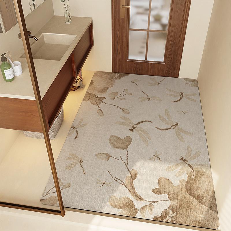 Bathroom Non Slip Floor Mat Bathroom Kitchen Floor Mat Simple Household Toilet Door Mat