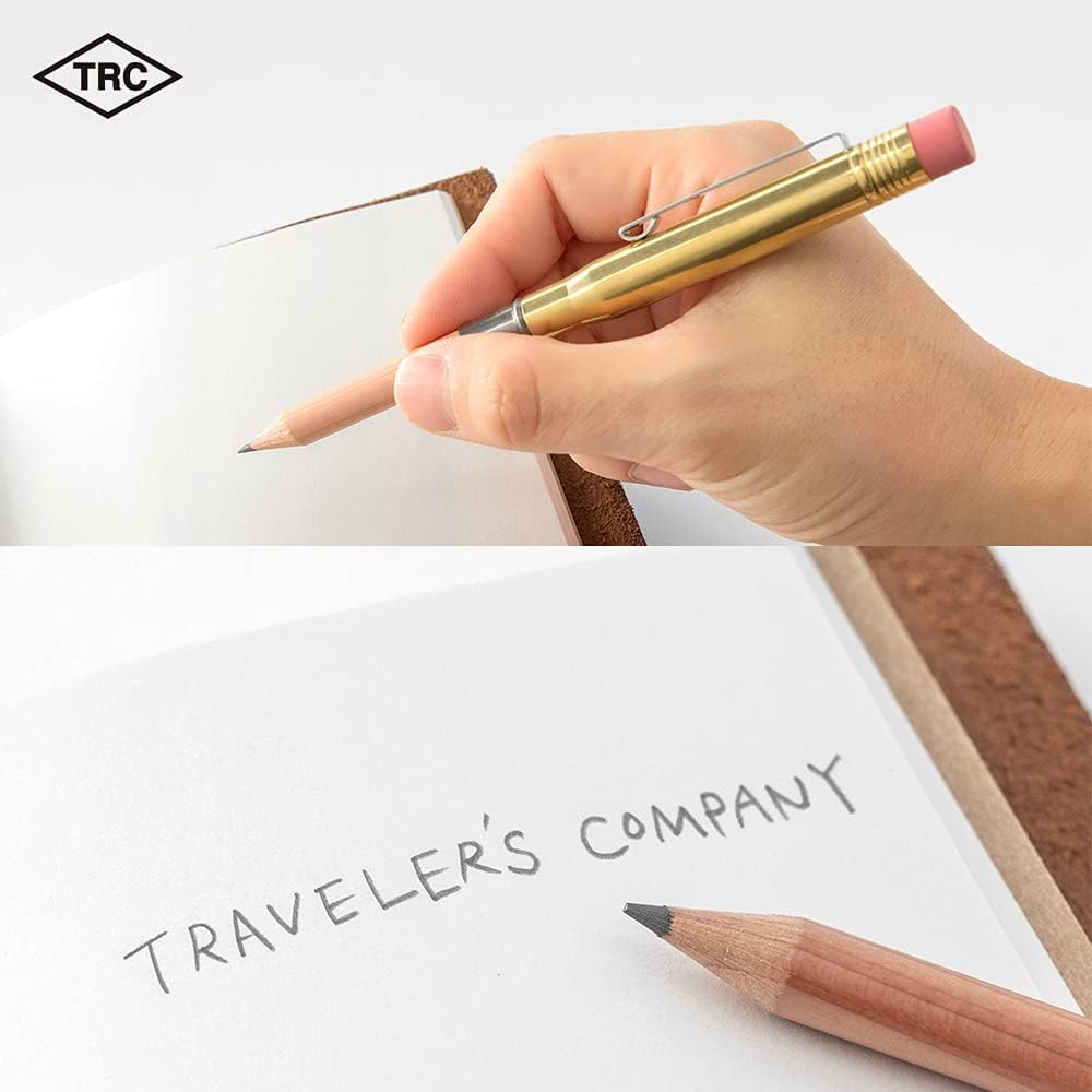 DESIGNPHIL (MIDORI) Travelers Company TRC Brass Pencil Solid Brass Limited Edition with Card 3807...