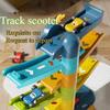 Gliding Track Car Car Educational Toys Boys And Girls Parking Lot Set Toys Non-Remote Control Track Car Best Gift For Children