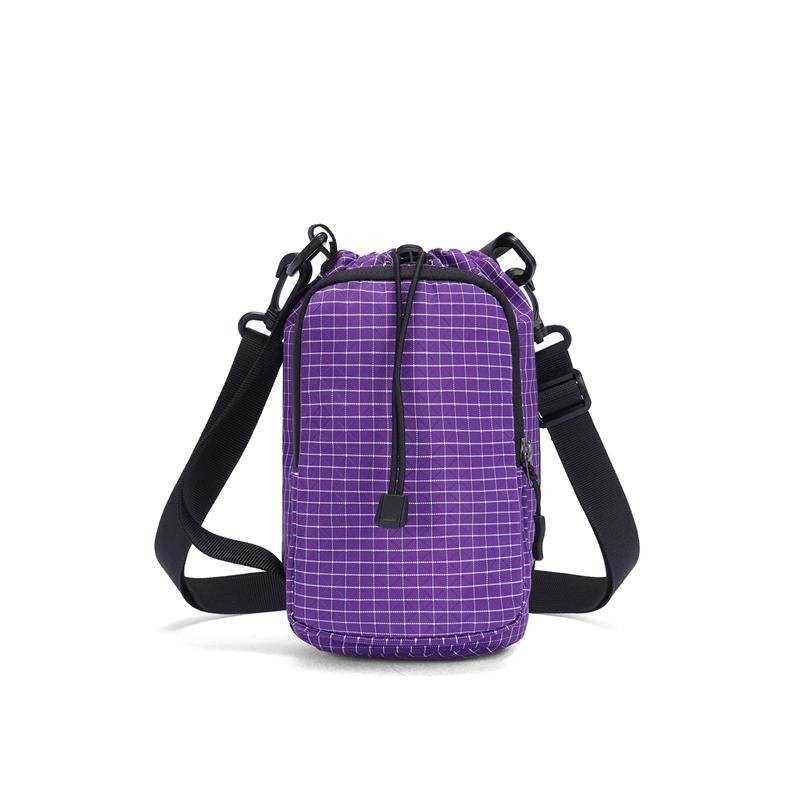 Karriertes kleines quadratisches Tasche Outdoor Sport Wasserflasche Handy Umhängetasche