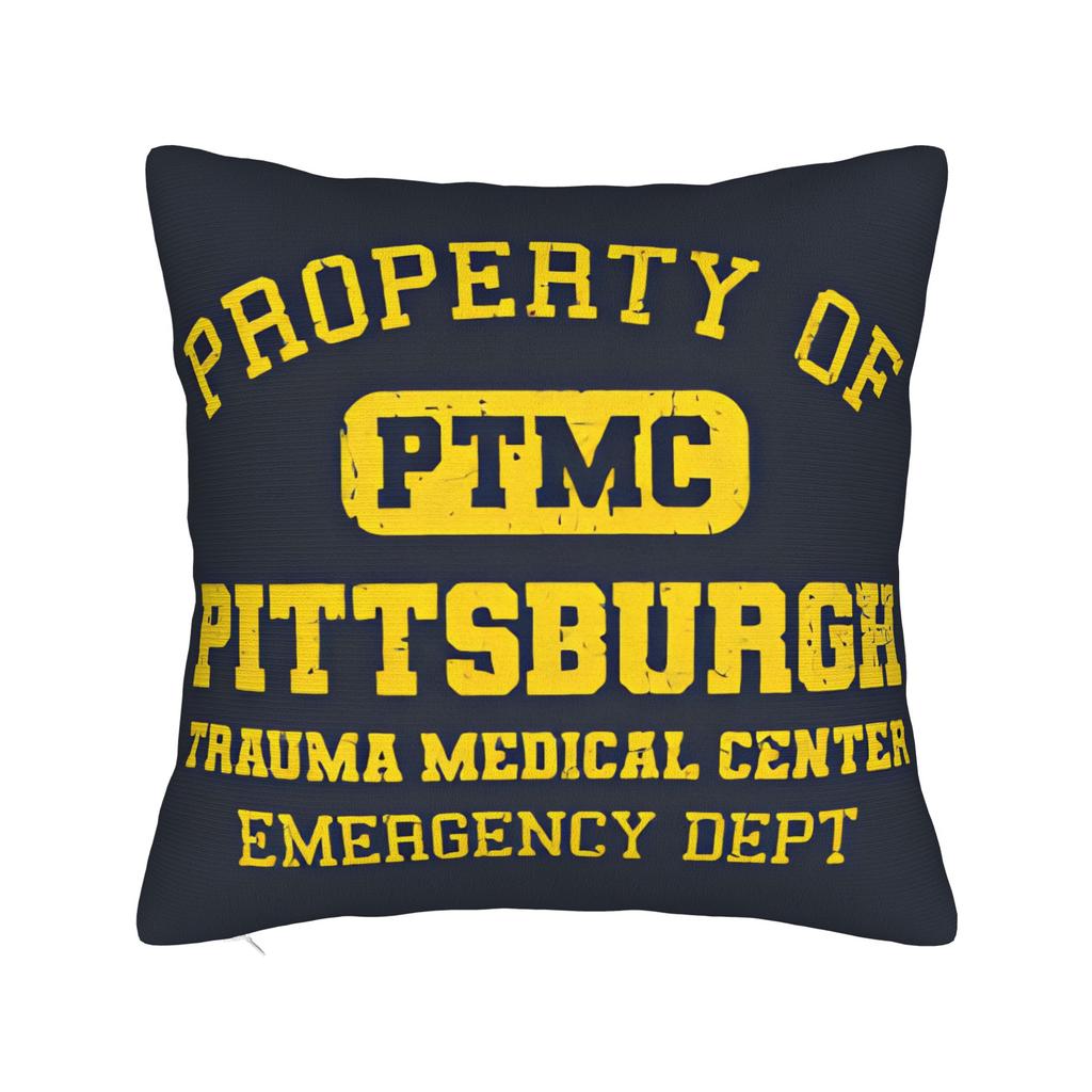 Pillow Case TV The Pitt Comfy  Pillow Cover For Chair Sofa Home Decor Retro Trendy Pillowcases