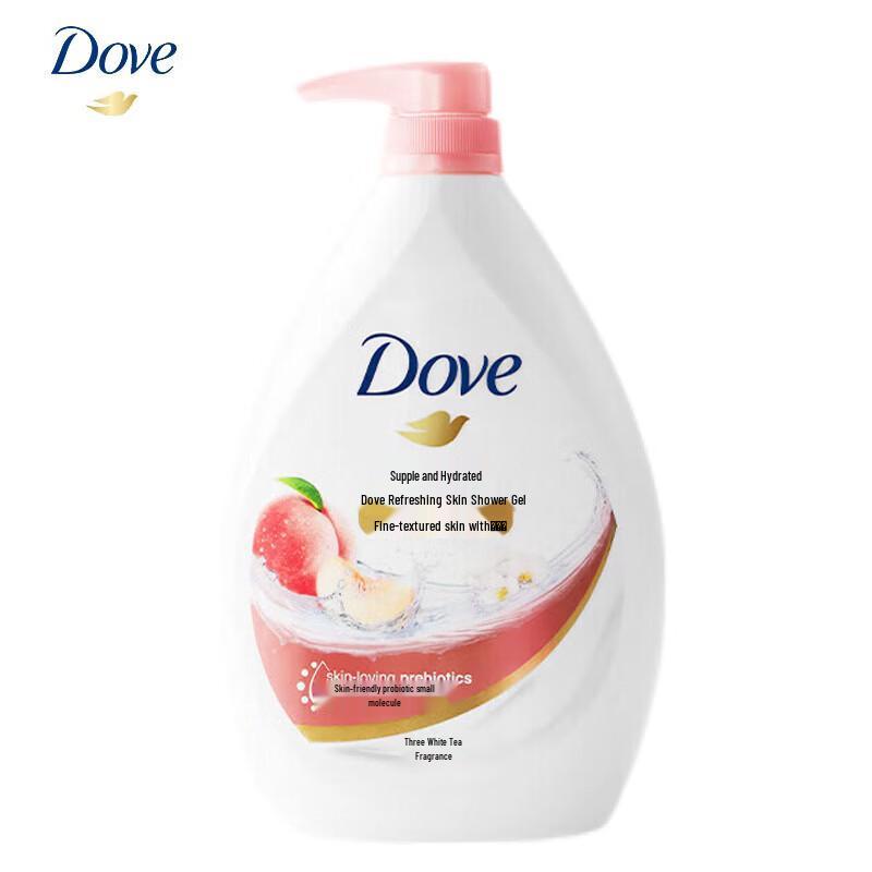 Гель для душа Dove с ароматом персика