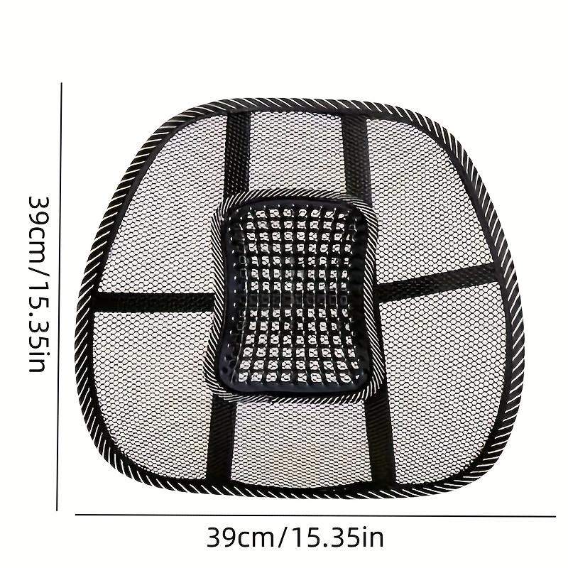 Cushion for The Car Seat,Summer-Friendly,Breathable Lumbar Support,Massage Feature, Back Support,Suitable for Office Use