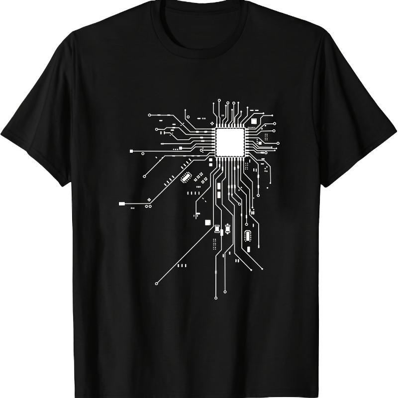 

Cool Summer T-Shirt - Breathable Unisex Crewneck Easy-Match Wear XXL белый