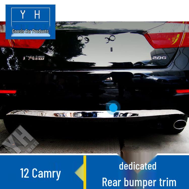 

Совместим с 12 новыми моделями Camry: Накладка на задний бампер, нержавеющая сталь, модификация багажника. QJL