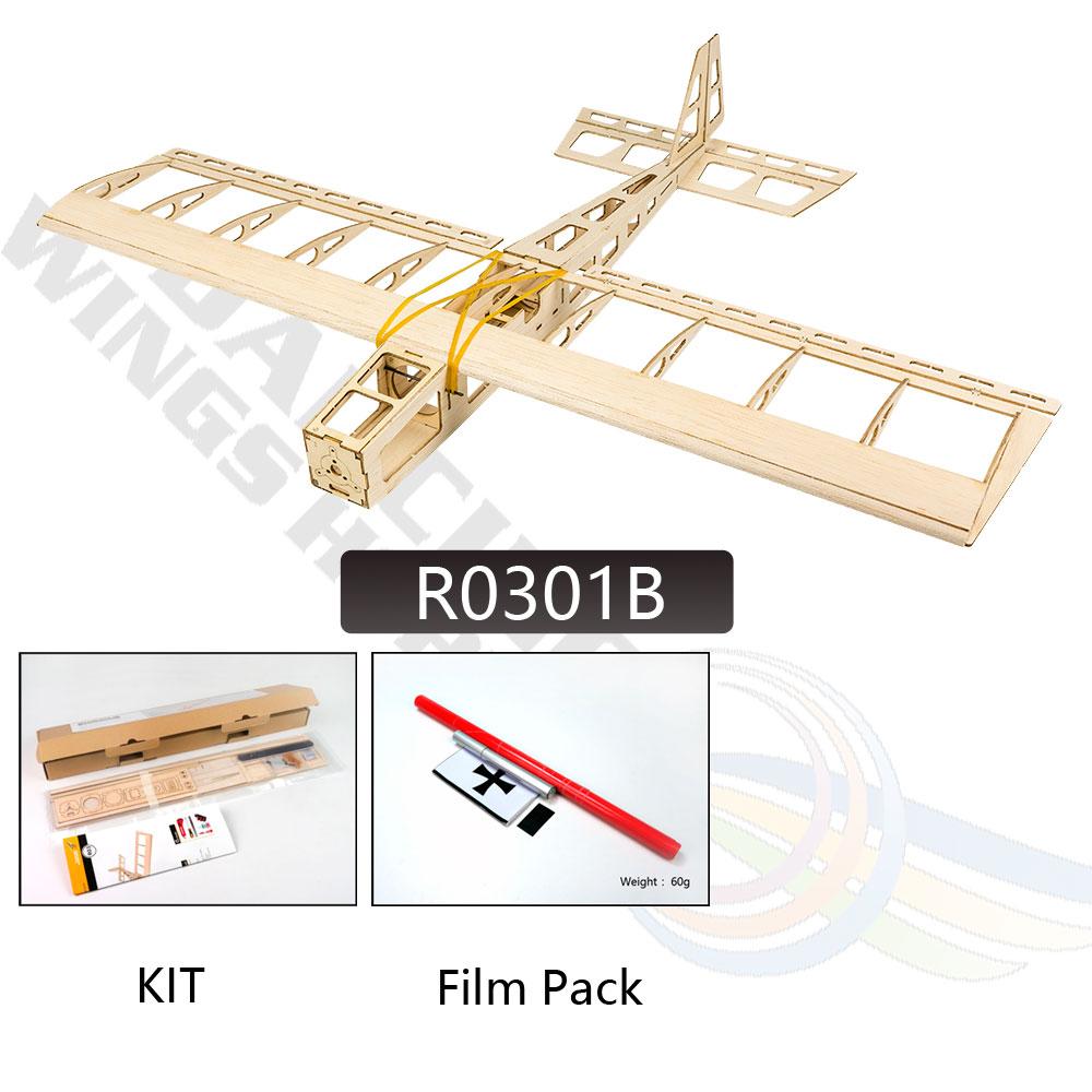 Real hawk Scale RC Balsawood Airplane Laser-cutting mini STICK 580mm Balsa Kit DIY Building Wood model