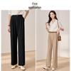 Women's High-Waist Wide-Leg Suit Trousers